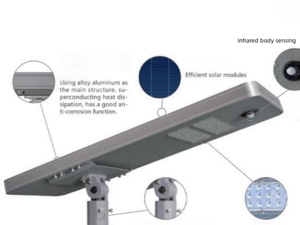 All-in-One Solar Street Light 100W
