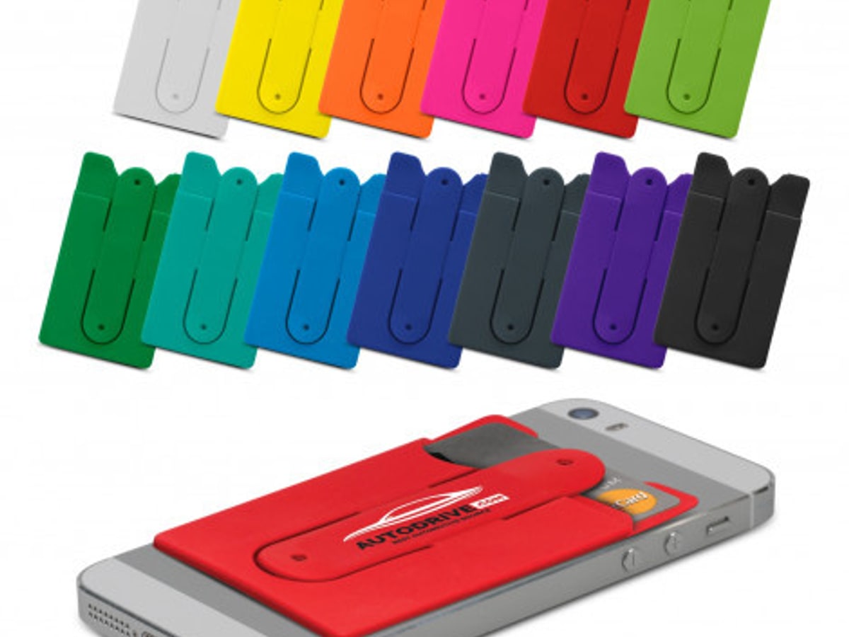 Silicone Phone Card Holder